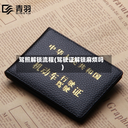 驾照解锁流程(驾驶证解锁麻烦吗)