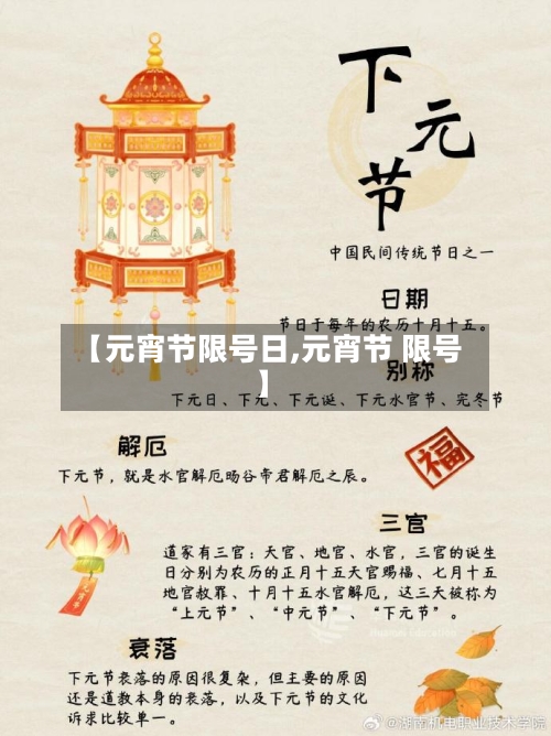 【元宵节限号日,元宵节 限号】