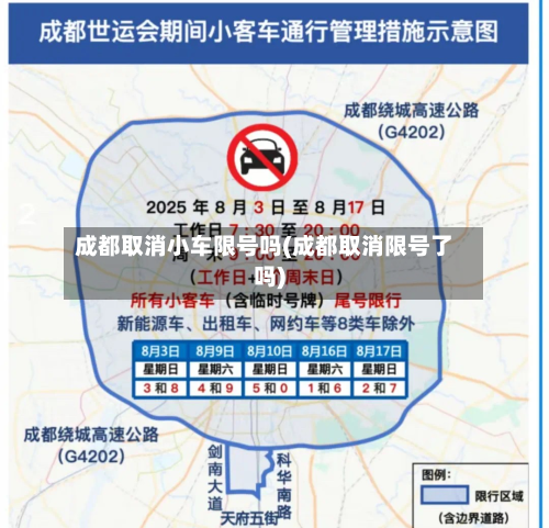 成都取消小车限号吗(成都取消限号了吗)