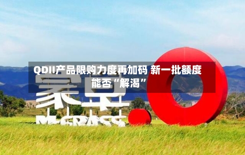 QDII产品限购力度再加码 新一批额度能否“解渴”