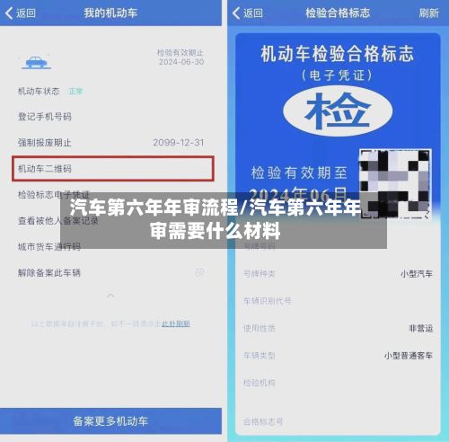 汽车第六年年审流程/汽车第六年年审需要什么材料