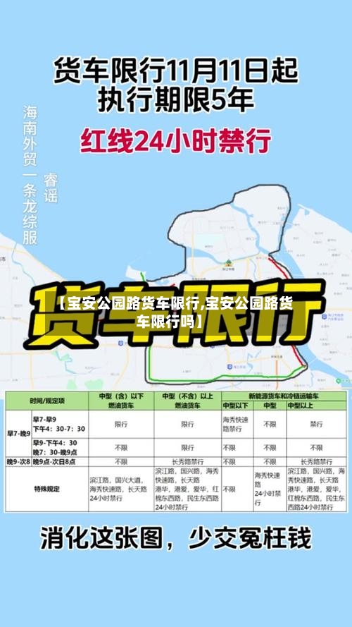 【宝安公园路货车限行,宝安公园路货车限行吗】