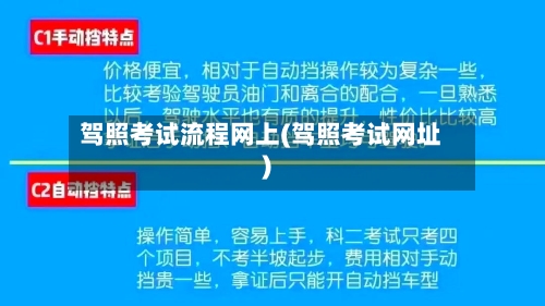 驾照考试流程网上(驾照考试网址)