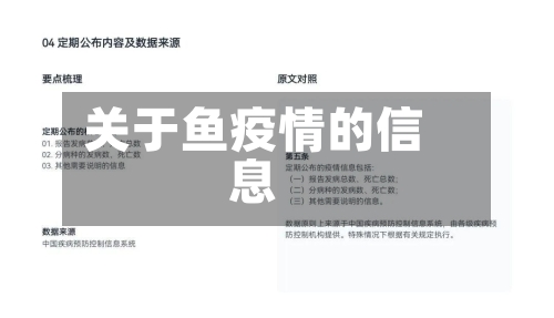 关于鱼疫情的信息