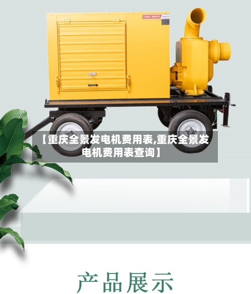 【重庆全景发电机费用表,重庆全景发电机费用表查询】