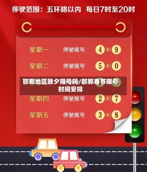 邯郸地区除夕限号吗/邯郸春节限号时间安排