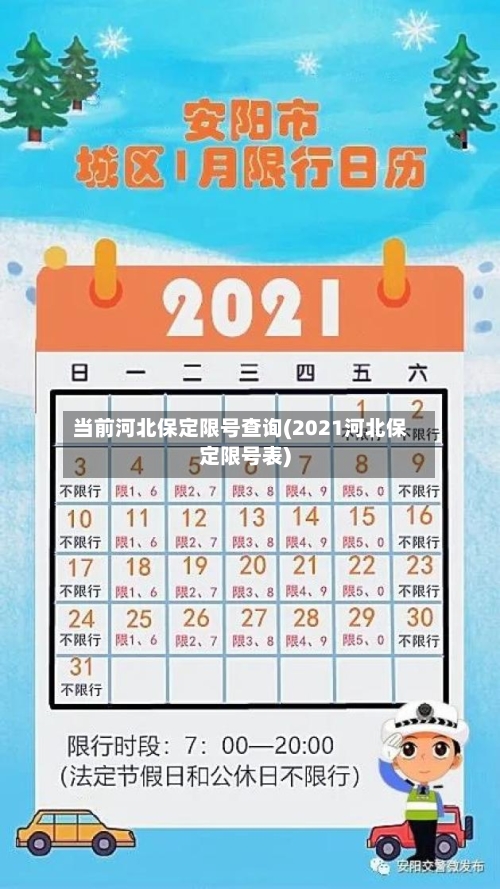 当前河北保定限号查询(2021河北保定限号表)
