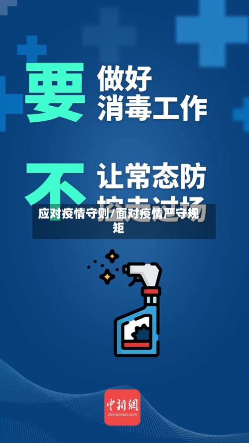 应对疫情守则/面对疫情严守规矩