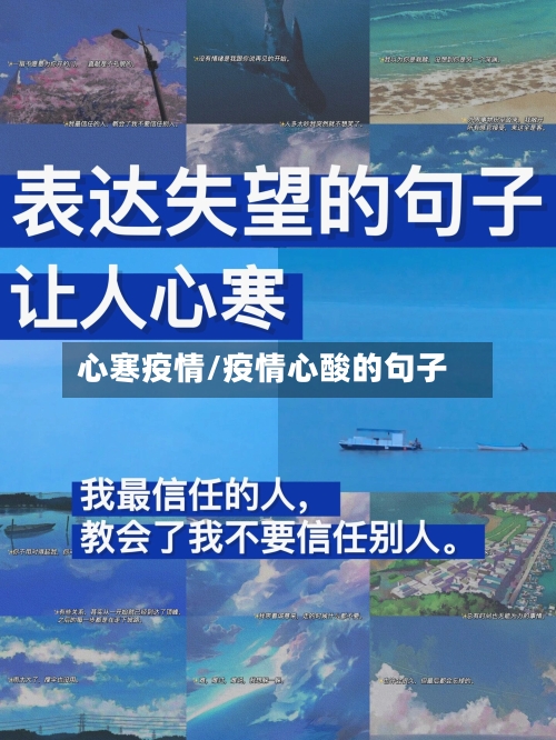 心寒疫情/疫情心酸的句子