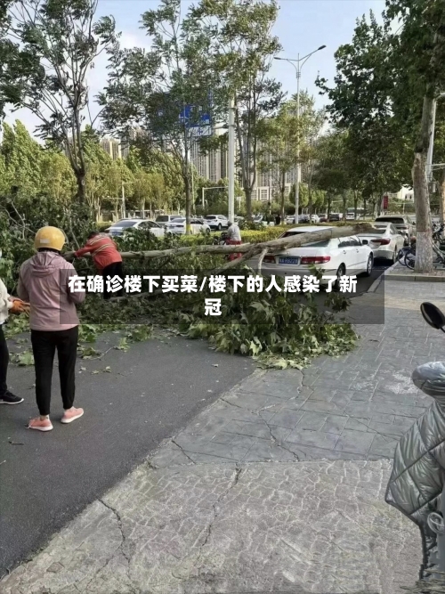 在确诊楼下买菜/楼下的人感染了新冠