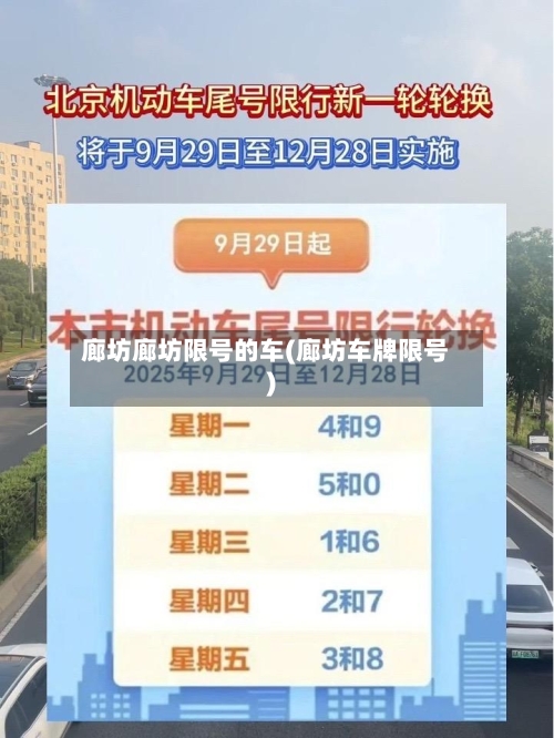 廊坊廊坊限号的车(廊坊车牌限号)