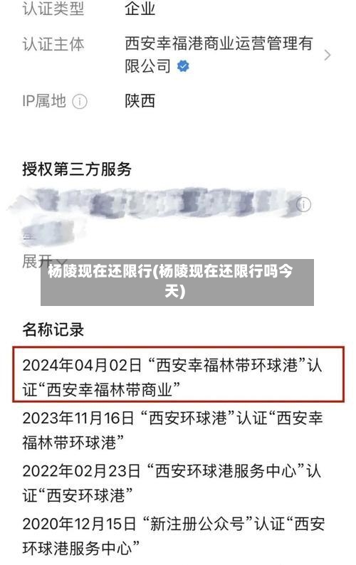 杨陵现在还限行(杨陵现在还限行吗今天)