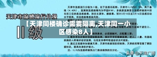 【天津同楼确诊需要隔离,天津同一小区感染8人】