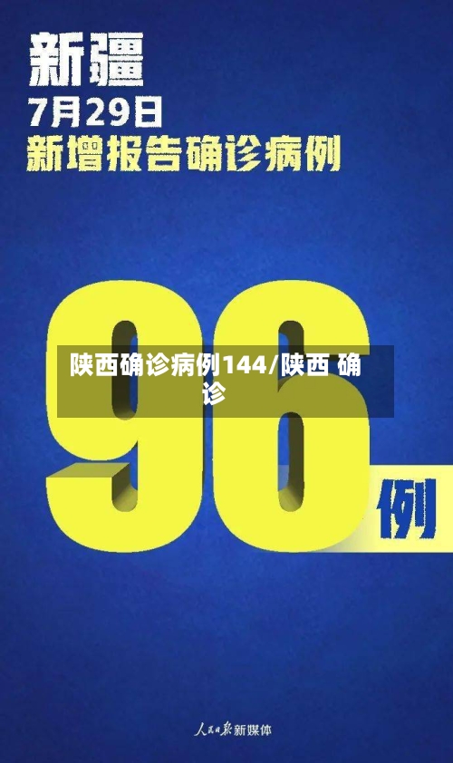 陕西确诊病例144/陕西 确诊