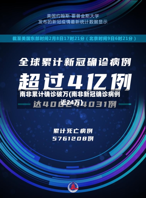 南非累计确诊破万(南非新冠确诊病例近24万)