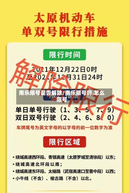 南乐限号是否解除/南乐限号吗,怎么限号