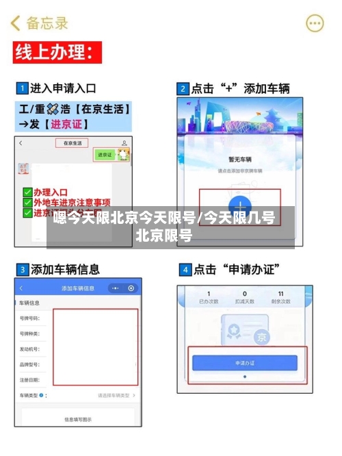 嗯今天限北京今天限号/今天限几号北京限号