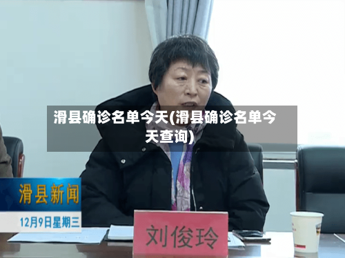 滑县确诊名单今天(滑县确诊名单今天查询)