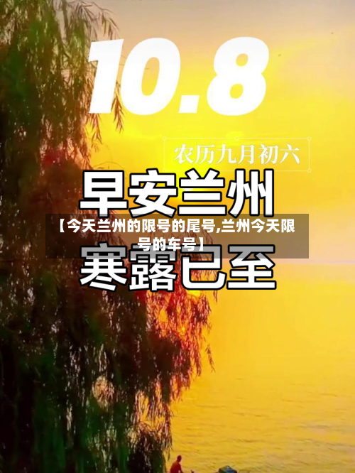 【今天兰州的限号的尾号,兰州今天限号的车号】