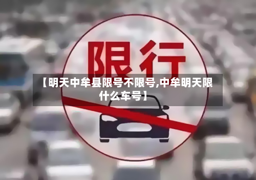 【明天中牟县限号不限号,中牟明天限什么车号】