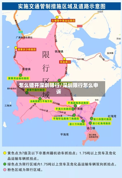 怎么错开深圳限行/深圳限行怎么申诉