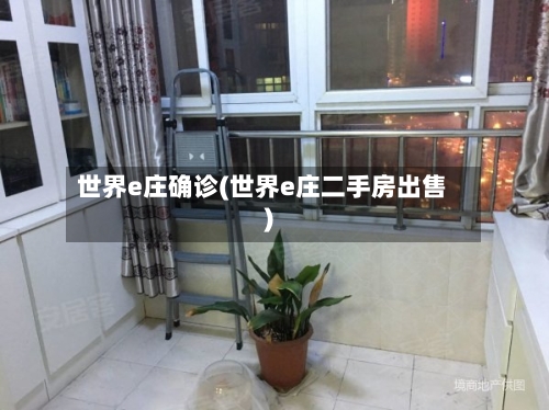 世界e庄确诊(世界e庄二手房出售)