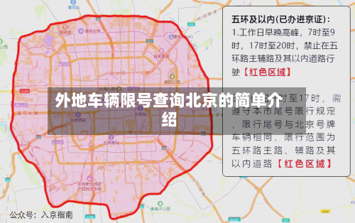 外地车辆限号查询北京的简单介绍