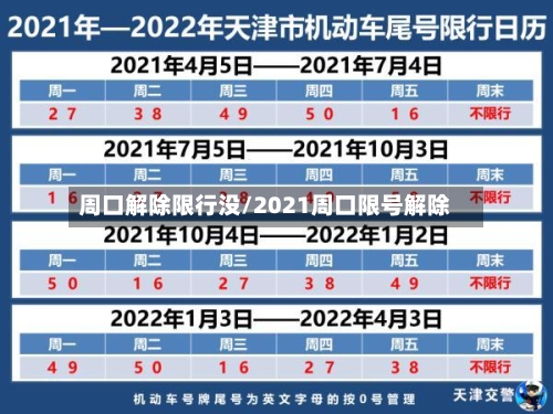 周口解除限行没/2021周口限号解除