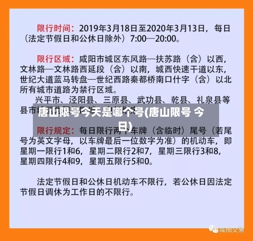 唐山限号今天是哪个号(唐山限号 今日)