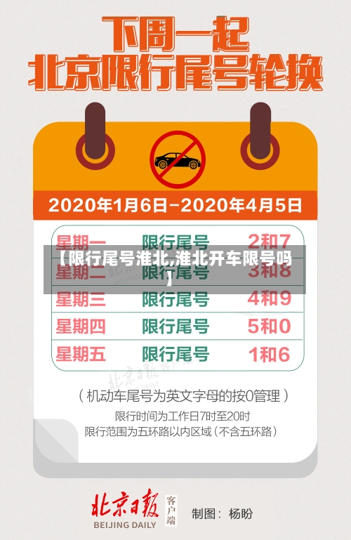 【限行尾号淮北,淮北开车限号吗】