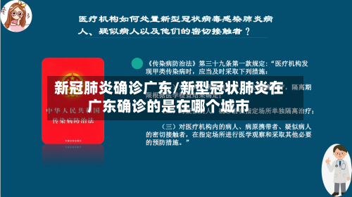 新冠肺炎确诊广东/新型冠状肺炎在广东确诊的是在哪个城市