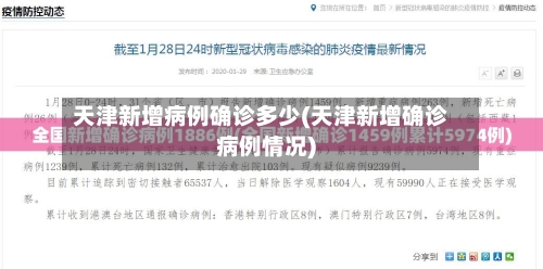 天津新增病例确诊多少(天津新增确诊病例情况)