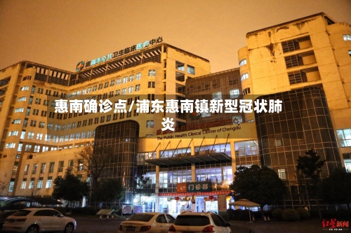 惠南确诊点/浦东惠南镇新型冠状肺炎