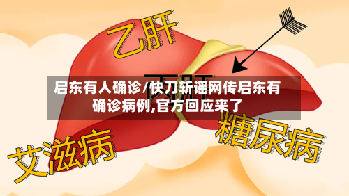 启东有人确诊/快刀斩谣网传启东有确诊病例,官方回应来了