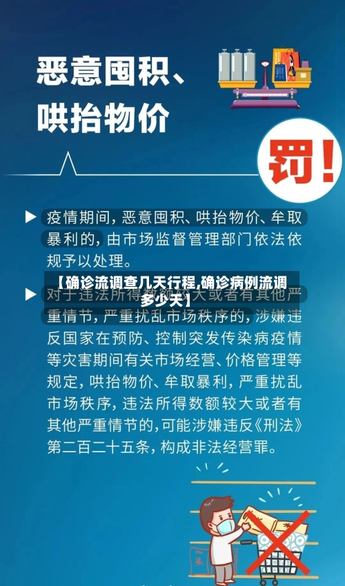 【确诊流调查几天行程,确诊病例流调多少天】