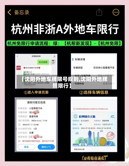 【沈阳外地车牌限号规则,沈阳外地牌照限行】