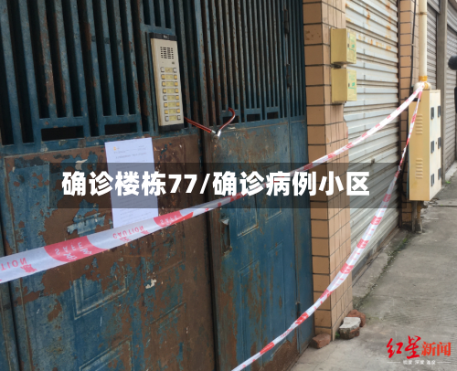 确诊楼栋77/确诊病例小区