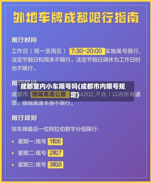 成都室内小车限号吗(成都市内限号规定)