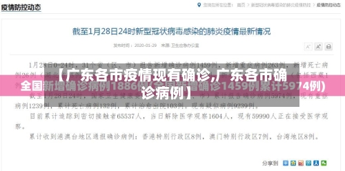 【广东各市疫情现有确诊,广东各市确诊病例】