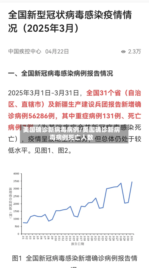 美国确诊新病毒病例/美国确诊新病毒病例死亡人数