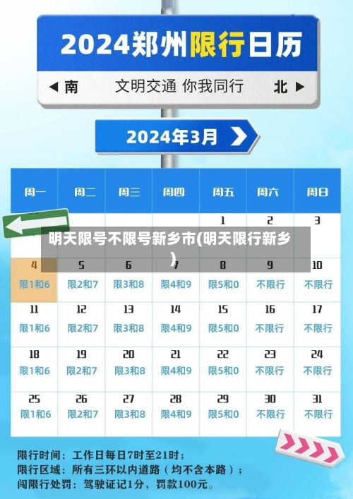 明天限号不限号新乡市(明天限行新乡)