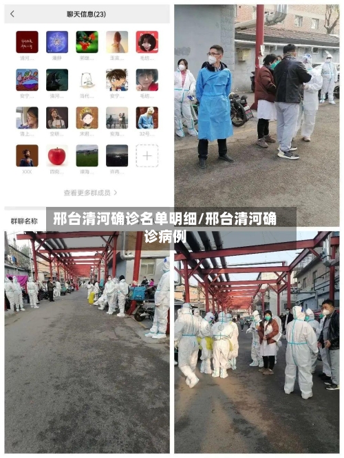 邢台清河确诊名单明细/邢台清河确诊病例