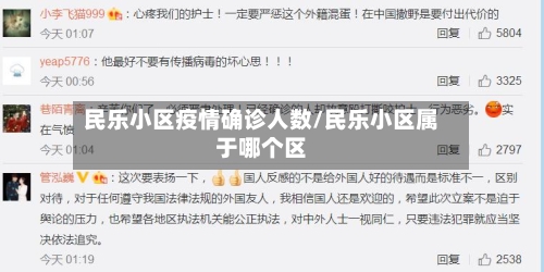 民乐小区疫情确诊人数/民乐小区属于哪个区