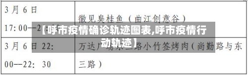 【呼市疫情确诊轨迹图表,呼市疫情行动轨迹】