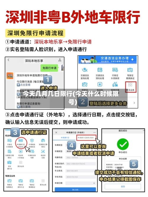 今天几月几日限行(今天什么时候限号)
