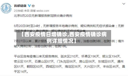 【西安疫情日增确诊,西安疫情确诊病例详细情况】