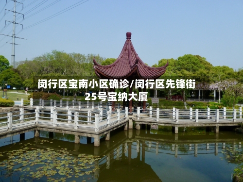 闵行区宝南小区确诊/闵行区先锋街25号宝纳大厦