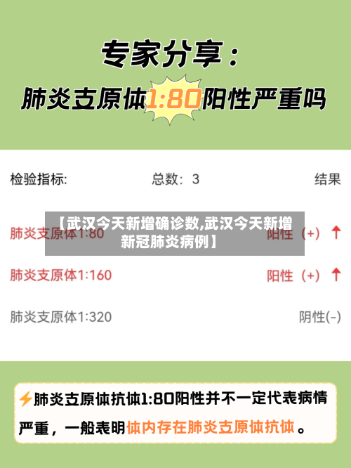 【武汉今天新增确诊数,武汉今天新增新冠肺炎病例】
