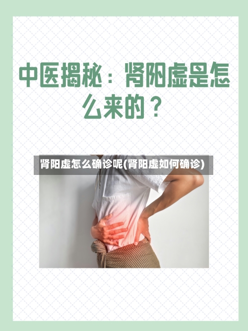肾阳虚怎么确诊呢(肾阳虚如何确诊)