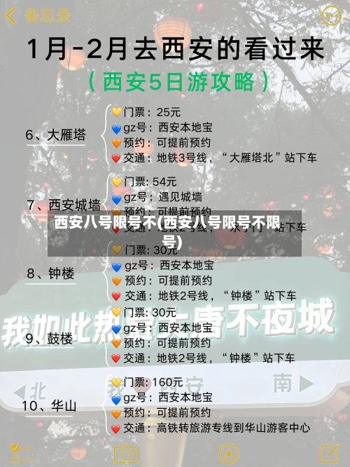 西安八号限号不(西安八号限号不限号)